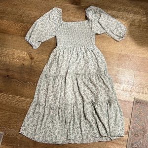 Piper and Scoot floral midi dress